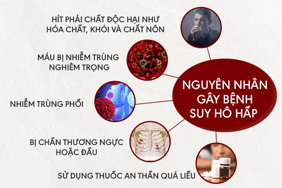 Nguyên Nhân Gây Ra Hội Chứng Suy Hô Hấp(CAM)