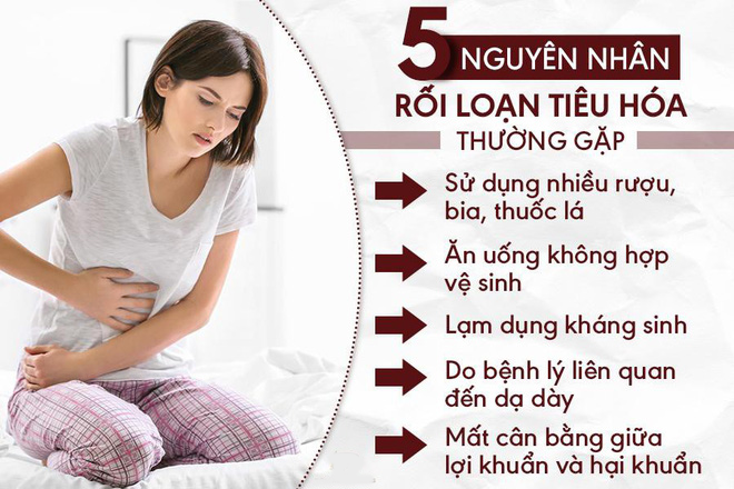 Các Nguyên Nhân Chính Dẫn Đến Các Bệnh Về Đường Tiêu Hóa