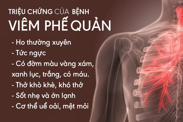 Triệu Chứng Nhận Biết Bệnh Viêm Phế Quản(CAM)